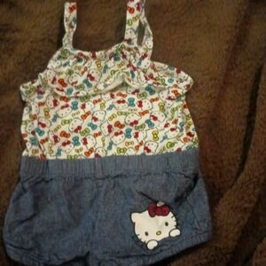 Hello kitty Romper 0-3 months